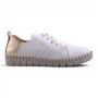 Frankie White/gold - White/gold / 42 / Leather