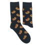 Hotdog Black Anklet Socks - Factory Plaza