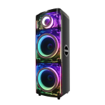 JVC Acrylic Party Speaker 150W Bluetooth Rgb Lights Dj & Karaoke
