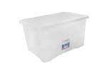 Crystal Box + Lid 60L - Clear