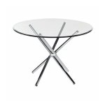 Round Glass Table C90