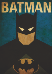 Batman Canvas Print - A3
