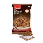 's Small Bhakarwadi MINI Gujarati Farsan 170G - Crunchy Sweet Spicy & Tangy Deep Fried Gram Flour Pinwheels Authentic Tea-time S