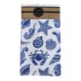 Single Printed Dishcloth - Blue Ocean