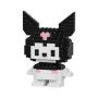151 Piece - MINI Character Figure Bulding Blocks Kit - Black