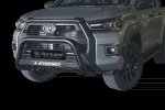 Toyota Hilux GD6 Legend Honeycomb Black Nudge Bar For
