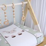 Changing Mat Cover Green Dream Big Sheep Set