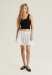 Voluminous MINI Skirt - White