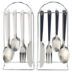 Azura Hanging Cutlery Set 16 Piece Colour May Vary