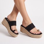 Madison Piston Wedge - Black - 8