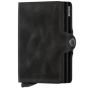 Secrid Vintage Leather Twinwallet - Black