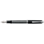 Pelican Pelikan M805 Souver N Anthracite Fountain Pen With Silver - B