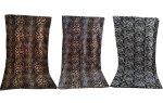 Leopard Ultra-soft Polar Fleece BLANKET-3 Pieces Value Pack