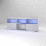 Paris Tv Cabinet With LED Lights