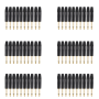 10PCS Plug Mono 6 35 Mm 6 5MM Stereo Jack Plug Black