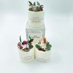 Scented Candle With Decorative Pot Puri