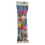Doms Tempera Colour Paint Set 12 Piece Metallic