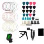 Guitar Accessories Kit Guitar Acoustic Strings Changing Tool Set