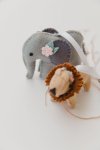 Floral Safari Felt Baby Gym Dangle Toy