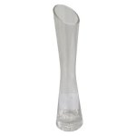 Habitat Glass Bud Vase Clear Height: 20CM
