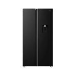 Haier 573L Side By Side Fridge With Water & Ice Dispenser Black HRF-768VNWGBL