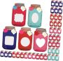 50SETS Mason Jar Thank You Cards For Valentine Day School Favors Unique