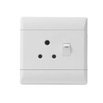 Cbi Single Switch Plug - 4X4 White
