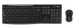 Logitech MK270 Wireless Keyboard & Mouse Combo USB Receiver Long Battery Life Compact Design – New