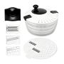 4L Salad Spinner Large Fruits And Vegetables Wash Bowl Kitchen Essentials