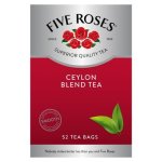 Five Roses Tagless Tea Bags 50 Pack