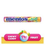 Mentos Chewy Sweet Candy Fruit 14 Pieces