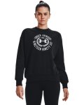 Women's Ua Rival Fleece Crest Grp Crew - Black Md