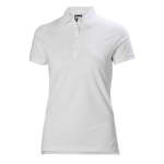 Women's Crew Pique Polo 2 - 001 White XS