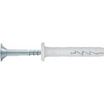 Rawlplug Nyl Hammer-in Fixing 5X50MM + Csk Head X100 -box