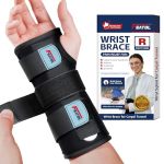 Featol Wrist Brace For Carpal Tunnel Adjustable Night Wrist Support Brace With Splints Right Hand Large x-large Hand Support For