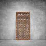 Laser Cut Screen - Design 135 - 1040 X 535 X 20 Rust Coat Outdoor