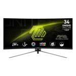MSI Mag 345CQR 34 Uwqhd Va 180HZ Curved Gaming Monitor