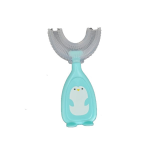 4AKID Baby-u-shaped-silicone-toothbrush