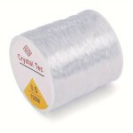 Elastic Crystal Beading Thread For Jewelry Making - Transparent Stretchy Cord For Bracelets Necklaces And Bead Weaving Assorted