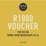 Gift Card/vouchers - R 1000.00 Zar