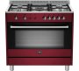 La Germania RUS95C81DVI Stainless Steel Automatic Gas Stove With Oven 5 Burners