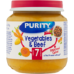 Purity From 7 Months Vegetables & Beef Meati 125ML
