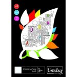 Croxley JD581 F&m 100 Sheet Punched & Ruled Examination Pad Pack Of 10