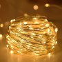 1PC Creative String Lights For Bedroom Party Wedding For Outdoor Camping Hiking Christmas Halloween Decoration Lights 1M10/2M20/3M30/5M50/10M100LED Gifts For Mom Mother's Day Ramadan Valentine's