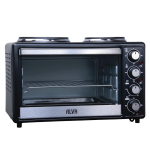 Alva Electric 25L Oven With 2 Plate Stove