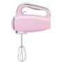 Smeg Retro Hand Mixer in Pink