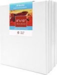 Stretch Canvas 6 Set Value Pack White - 8 X 10