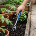 Heavy Duty 3-PRONG Hand Rake For Garden Cultivating