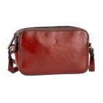 Polo Vega Leather Camera Bag Brown