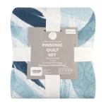 No Brand 3 PC Queen Pinsonic Quilt Sets Print